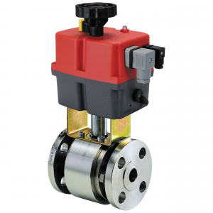 Antares Stainless kuglehane med elektrisk aktuator