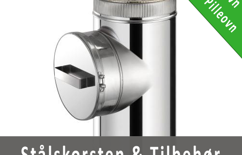 Genvej - Stålskorsten og tilbehør